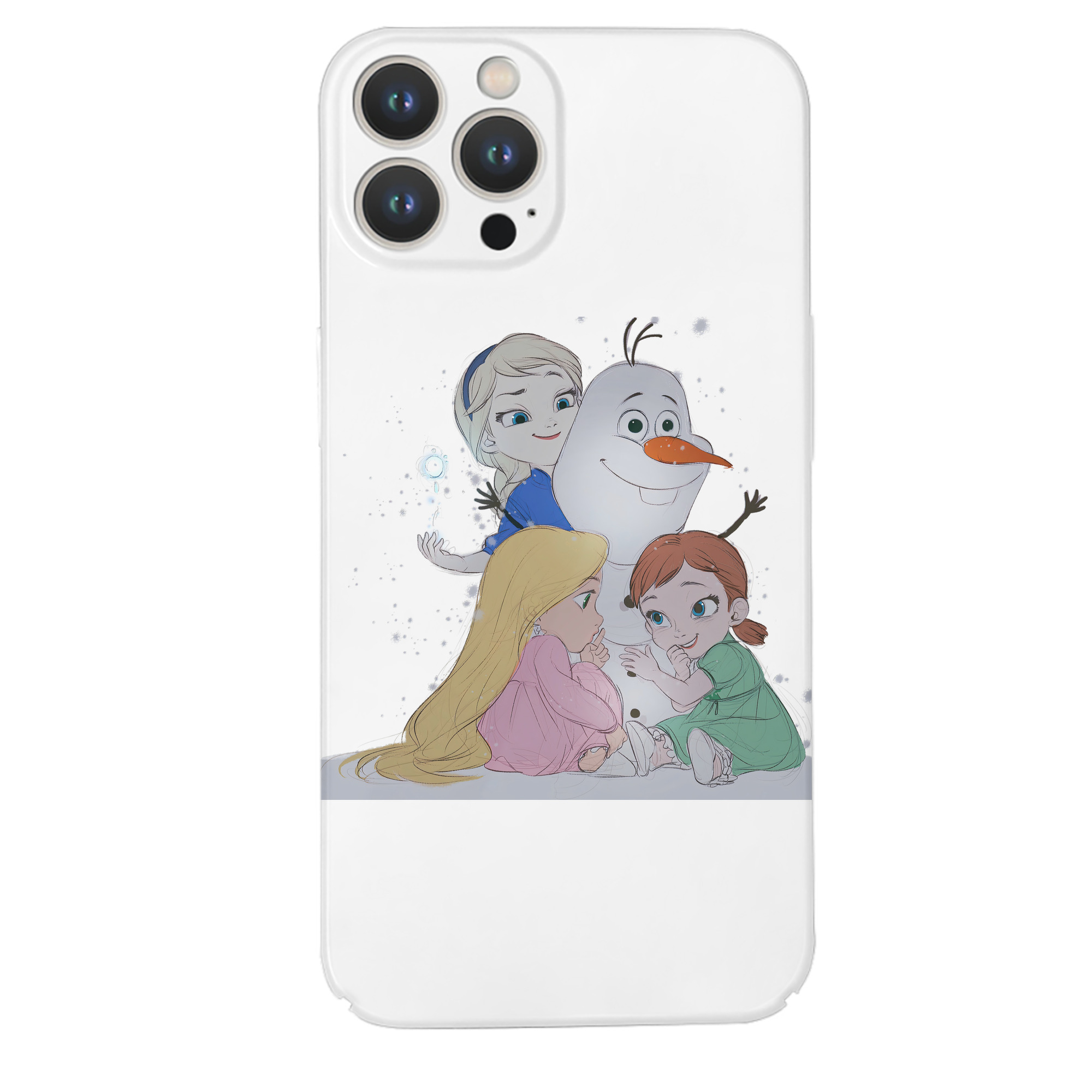 （画像用） アナと雪の女王 アンナ エルサ Frozen Anna Elsa 【iPhone 14シリーズ対応】ハードケース